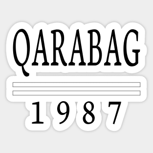 Qarabag 1987 Classic Sticker